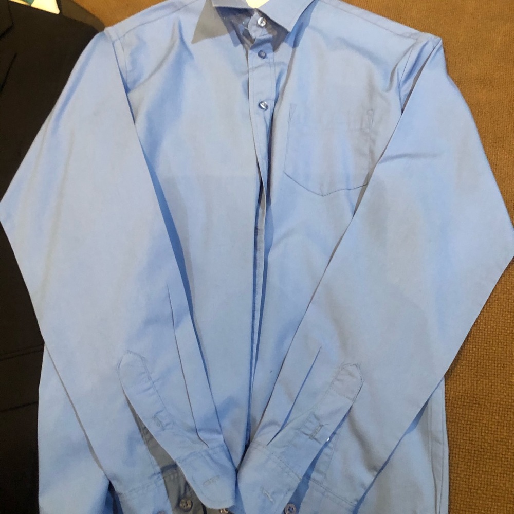 Boys blue IZOD dress shirt